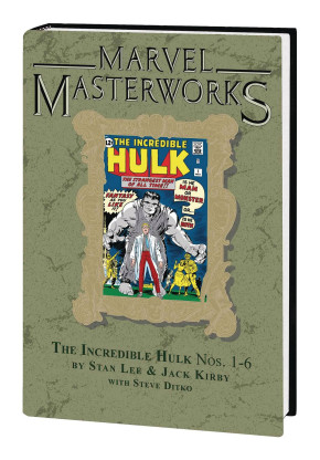 MARVEL MASTERWORKS INCREDIBLE HULK VOLUME 1 HARDCOVER DM VARIANT 2024 PRINTING