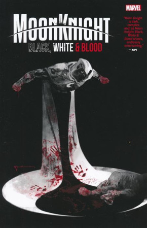 MOON KNIGHT BLACK WHITE AND BLOOD GRAPHIC NOVEL