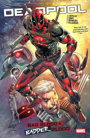 DEADPOOL BAD BADDER BLOOD HARDCOVER