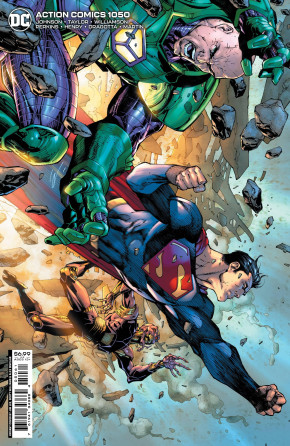 ACTION COMICS #1050 (2016 SERIES) COVER B JIM LEE CARD STOCK VARIANT
