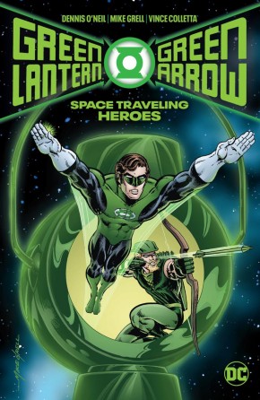 GREEN LANTERN GREEN ARROW SPACE TRAVELING HEROES HARDCOVER