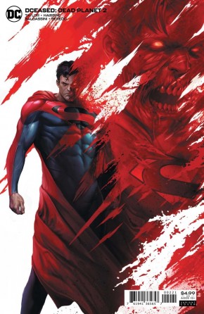 DCEASED DEAD PLANET #2 FRANCESCO MATTINA CARD STOCK VARIANT