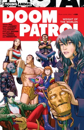 DOOM PATROL WEIGHT OF THE WORLDS GRAPHIC NOVEL