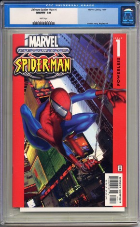 ULTIMATE SPIDER-MAN #1 CGC 9.8 WHITE PAGES